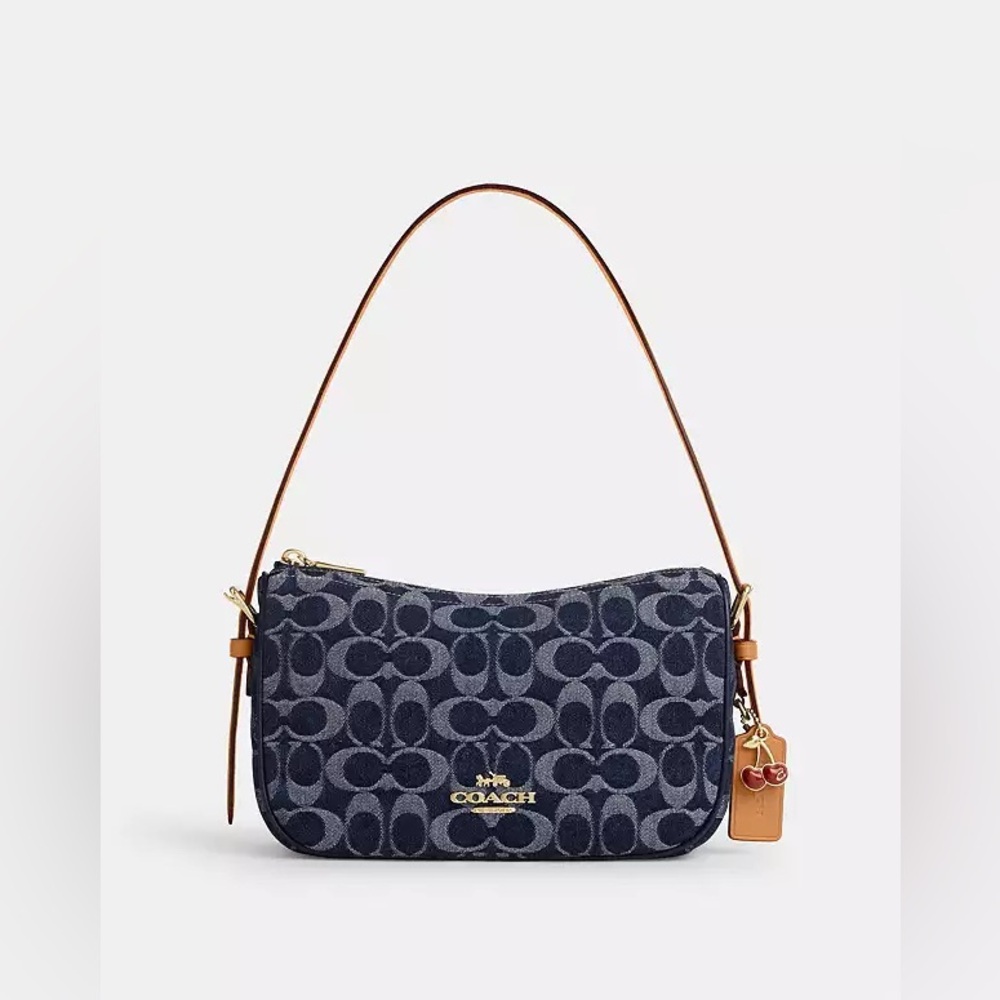 Coach Denim Kailey Shoulder Bag